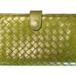 Bottega Veneta   Green Leather Women's Wallet Photo 0