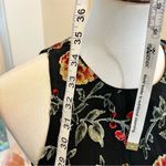 Miss Me Black Burnt Out Velvet Floral Dress Size Small Fits Medium Floral Fairy Photo 7