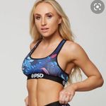 PSD underwear PSD blue tropics sports bra NWT Photo 0