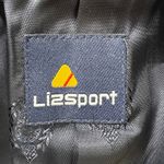 Vtg.‎ Lizsport Wool Blazer Women 14 Navy Blue Gold Crest Buttons Classic Preppy Photo 4