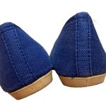 Keds Rare 50s 60s Vintage Blue Canvas Square Toe  Kedettes Photo 3