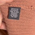 Moon & Madison Dark Mauve Back Crisscross Tie Ribbed Knit Sweater Photo 4