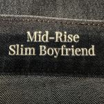 Levi Strauss & CO. Signature Dark Blue Women's Relaxed Jeans Photo 5