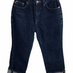 Zanadi Vintage High Rise Crop Capris Blue Size undefined Photo 0