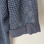 Mikoh  charcoal grey mesh net bathing cover up dress Photo 3