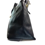 Coach  Waverly Vintage Black Leather Handbag Photo 6