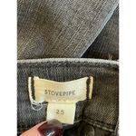 Madewell Stovepipe Jeans Raw-Hem Edition Banberry Wash Womens Size 25 Photo 10