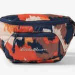Eddie Bauer  NWT Stowaway Packable Waistpack Mandarin Photo 0
