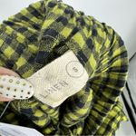 Not Perfect Limen Gingham Green Pants Photo 3