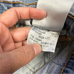 Levi's Levi’s Women’s Ribcage Straight Leg Ankle Jeans High Rise Button Fly in Blue 26 Photo 11