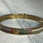 Tory Burch New  gold and multi color bracelet Photo 3