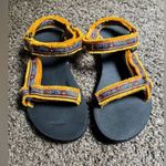 Teva  Women's Sandals - Black and Yellow Photo 0