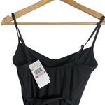 Michael Kors MICHAEL  Black Underwire Gold Logo Belt One Piece Swimsuit Size 6 Photo 7