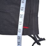 n:philanthropy NWT  Vancouver Short Sleeve Ruched Side Black T-Shirt Photo 6