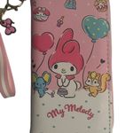 Sanrio My Melody Pink Wallet with matching Keychain and FREE CHARMS Photo 3