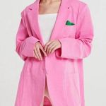 Storets Brianna Pink Oversized Blazer Jacket Size Medium Photo 0