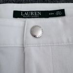 Ralph Lauren Lauren White Dress Pants Zip Pockets Plus Size 22W New NWT Business Photo 5