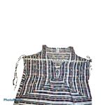 Becca Tassel Cold Shoulder Swim Cover Up XS Multicolor Photo 5