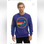 Aviator Nation  AUSTIN SWEATSHIRT - PURPLE medium Photo 2