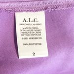 ALC Frank A.L.C. Blakely Cutout Satin Midi Dress Amethyst Size 2 NWT Photo 6