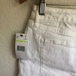 Nine West NWT  white jean denim shorts Photo 3