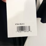 Mac Duggal NWT 67944 Cutout Waist Long Sleeve Dress Black Formal Size 0 Photo 6