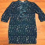 Silence + Noise  Blue Ruffle Dress, Medium Photo 3