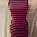 Opening Ceremony  Striped Sleeveless Graphic Dress Photo 1