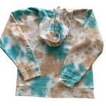 By Samii Ryan | Pure Angel Multicolor Tie Dye Hoodie Sweatshirt Small Blue Photo 5