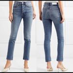 RE/DONE  High Rise Ankle Crop Mid 80’s Wash Photo 1