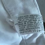 ZARA White Wide Leg Straight Crop Denim Jeans USA 6 Photo 6