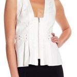 Kendall + Kylie  white peplum top Photo 0