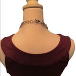 BCBGMAXAZRIA 3D Pyramid Silver Necklace Photo 5