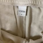 Topten Beige Jogger Sweatpants Soft Fleece Elastic Waist Cuffed Legs S Women Photo 4