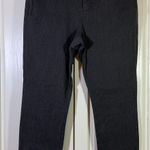 Old Navy  Pixie Pants Womens 2 High Rise Slim‎ Pockets Gray Career Church Office Photo 0
