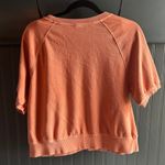 Old Navy  Women's Orange Short Sleeve Sweatshirt Photo 1
