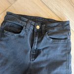 Vervet Flying Monkey High Rise Flare Distressed Black Jeans Photo 3