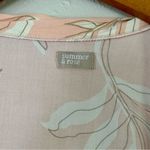 Summer & Rose 🦋  NWOT Pink Tropical Kimono Beach Vacation One Size Photo 3
