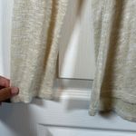 Style & Co  Cream/Ivory Lace Knit Lace Accent Pullover Blouse Size Med EUC #4015 Photo 2