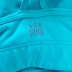 Victoria's Secret Work out set Reeboks  leggings with mesh spots and teal Victoria secret sports b Photo 4