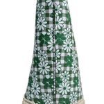 Lucky Brand  Azon Leather/Raffia Crossbody Bag Green Tan NEW Photo 6