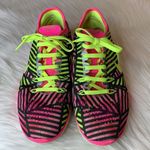 Nike Free Tr Fit 5 Pink Pow/Volt Black Athletic Shoes Size 7 Photo 1