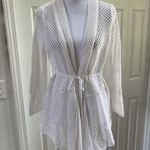United States Sweaters White Crochet Cardigan - Photo 0