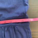 Lands' End Minimalist Everyday Navy Blue Jersey Knit Fit & Flare Dress M/T 10-12 Photo 11