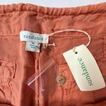 Sundance  Rust Linen Cotton Pockets Belt Loops Drawstring Cuffs Casual NWT XL Photo 8