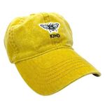 Bee Kind Yellow Gold Baseball Hat Strapback Embroidered Cap Photo 0