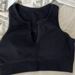 Amazon Black Ribbed Workout Set Photo 1