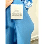 WAYF NWT  Angelina Floral Surplice V-Neck Maxi Wrap Gown Ocean Blue Womens Size S Photo 6