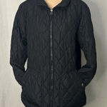 Eddie Bauer  Quilted Jacket - Black | Size L| Lightweight & Functional Photo 0
