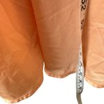 Cattani of California Vintage 70s Peach Maxi Dress Nightgown V Neck Tie Back USA Orange Size M Photo 8